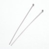 Alfinete bolinha aço inox - 5 cm (10 peças) IN-276